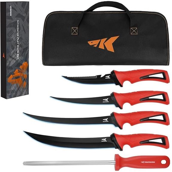KastKing Intimidator Bait & Fillet Knives Stainless Steel