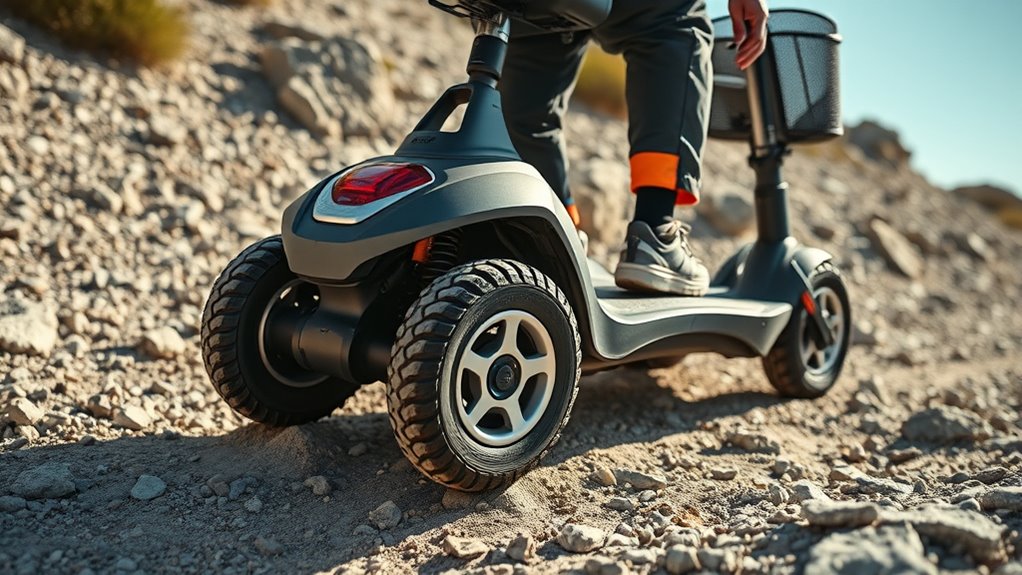 suspension terrain handling battery