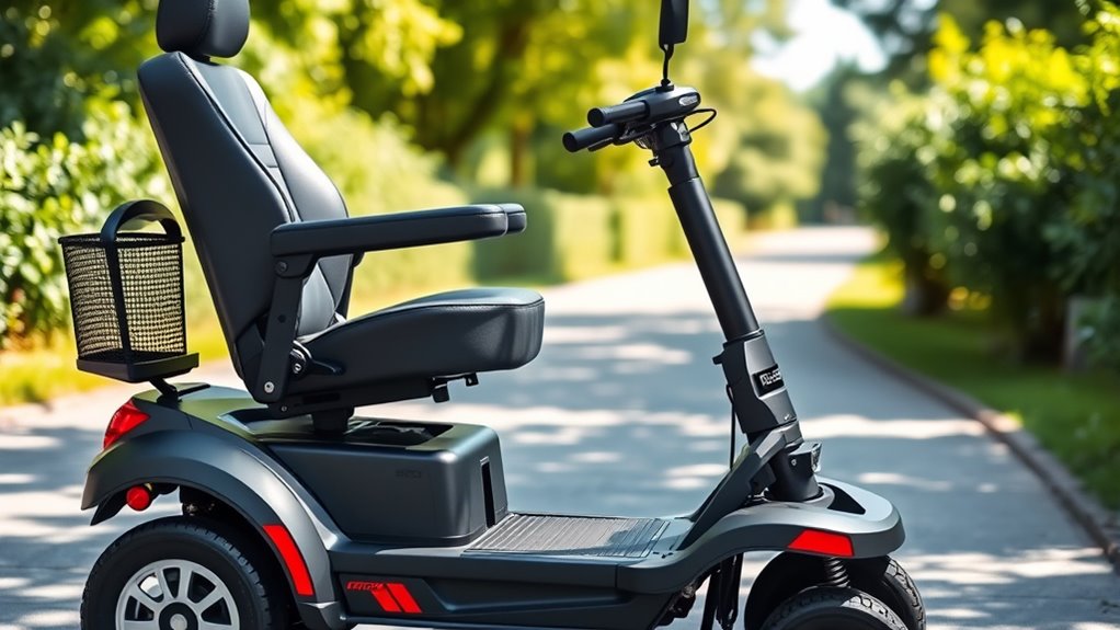 tall adult scooter comfort