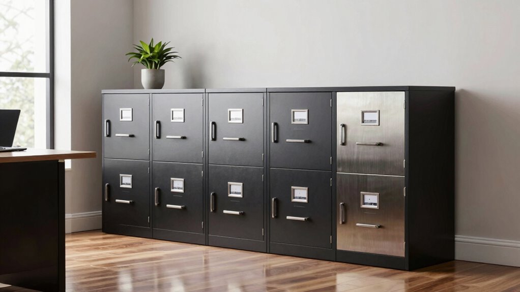 top 2 drawer fireproof cabinets
