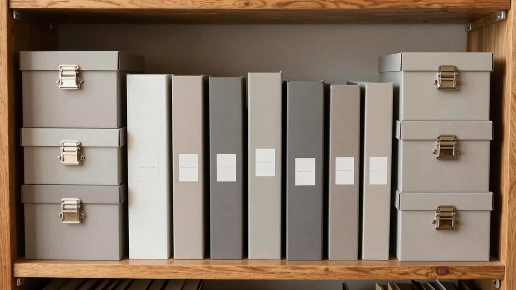 top acid free document storage