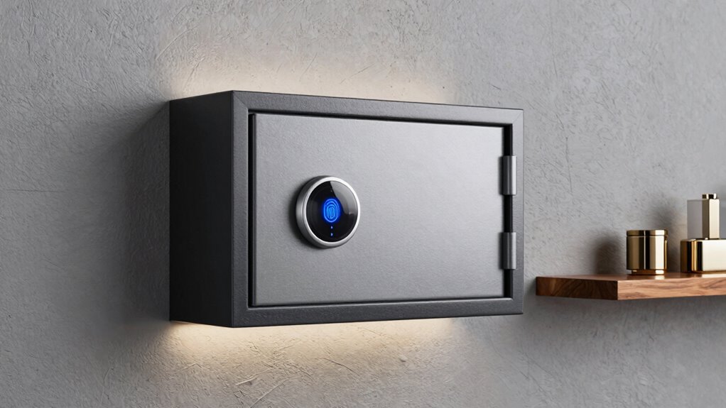 top biometric wall safes
