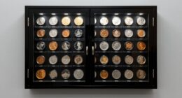 top coin display cabinets