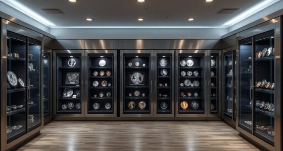 top coin display safes
