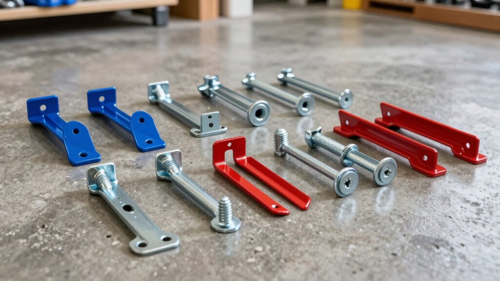 top concrete floor bolt down kits