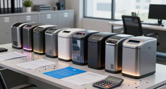 top cross cut shredders