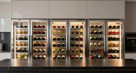 top dual zone wine fridges