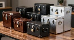 top heavy duty lockable storage trunks