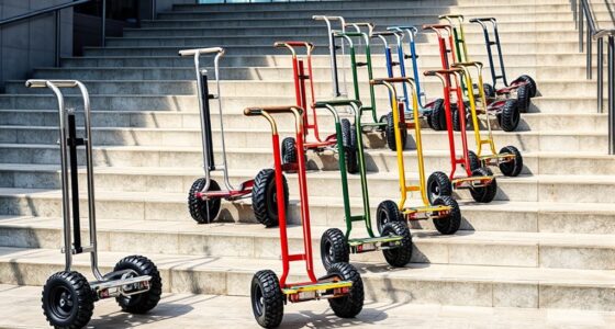 top heavy duty stair carts