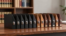 top lockable document organizers