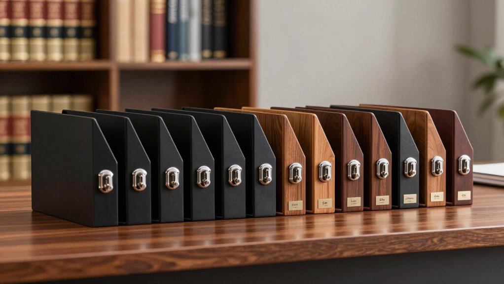 top lockable document organizers