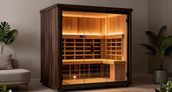 top low emf infrared saunas