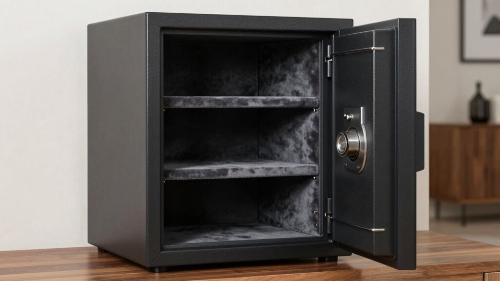 top safes with adjustable shelves