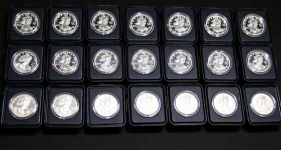 top silver coin tube cases