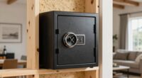 top stud wall safes