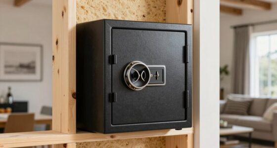 top stud wall safes