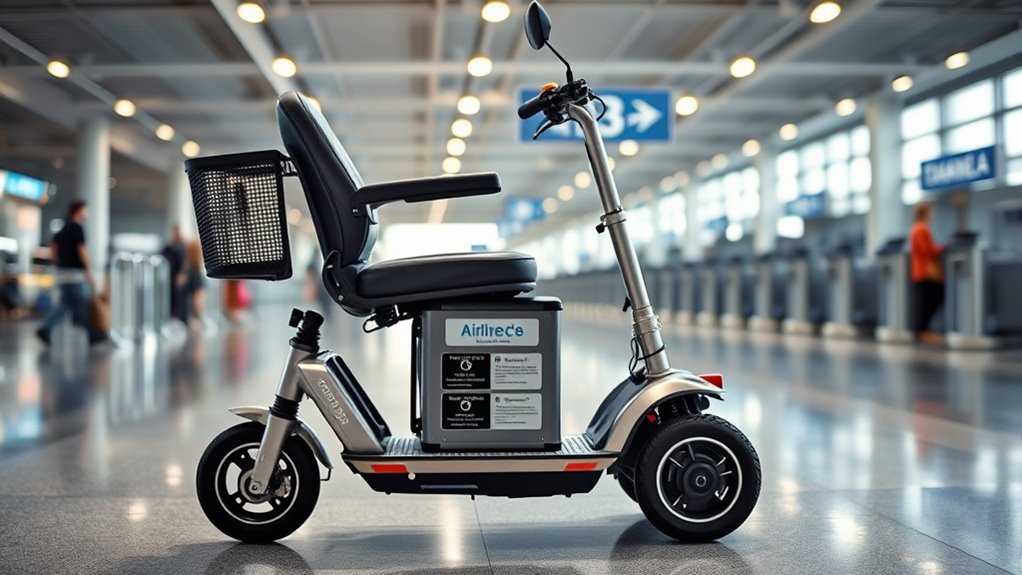 travel friendly scooter features