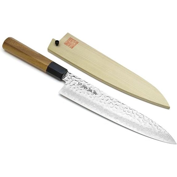 Yoshihiro VG10 Damascus Gyuto Chef Knife (8.25)