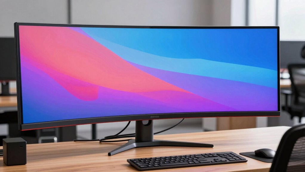 balanced ultrawide display optimization