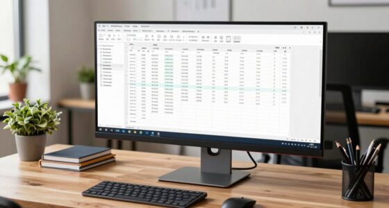 large monitors for spreadsheets