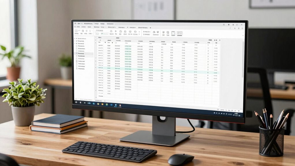 large monitors for spreadsheets