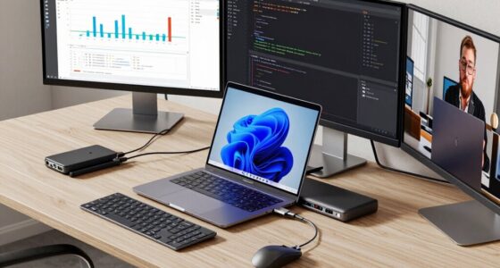 multi monitor laptop dock checklist