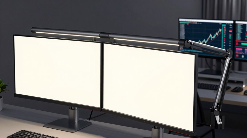 optimal trading desk lighting