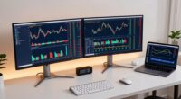 optimal trading dual monitors