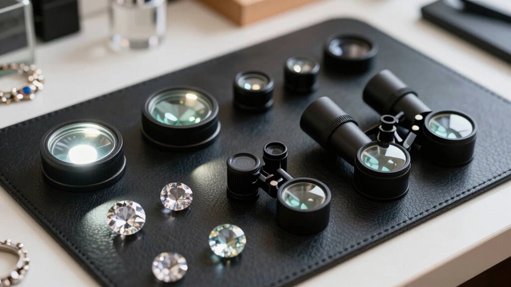precision gemstone inspection tools