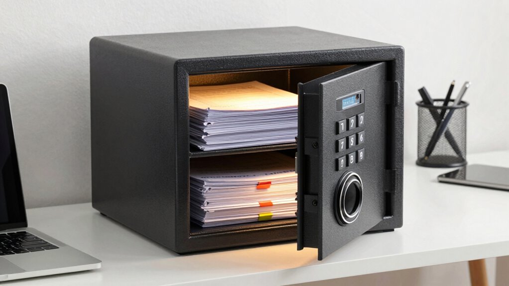 retirement document safe comparison