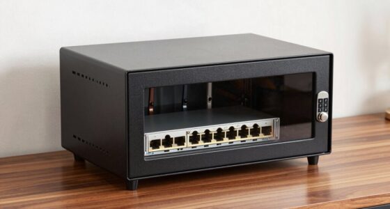 secure hidden network enclosure