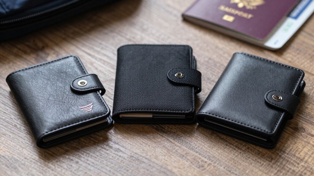secure stylish travel wallet