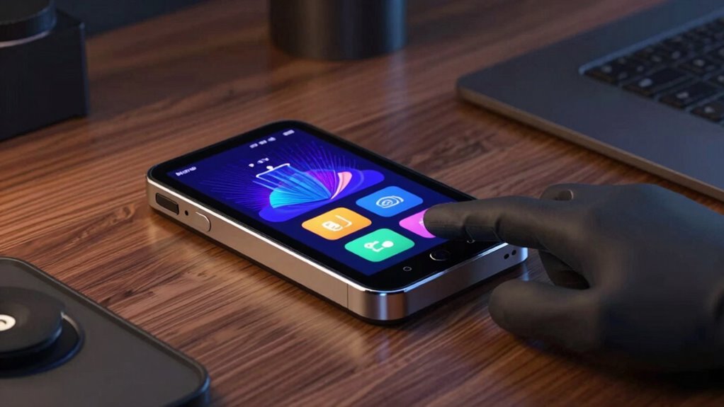 secure user friendly touchscreen wallet