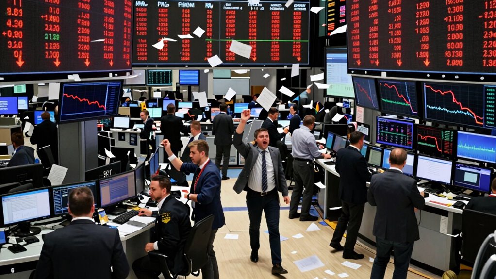 sudden market liquidity drain