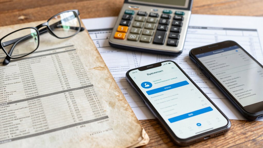 track and manage old accounts