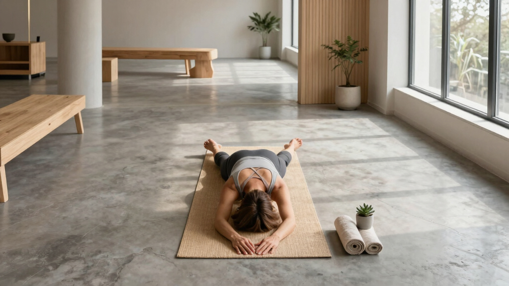 Architecture acts as "silent guide" at Mexico City yoga studio by Talo Atelier