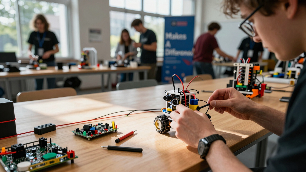 Maker Faire Prague 2026…Makes A Difference